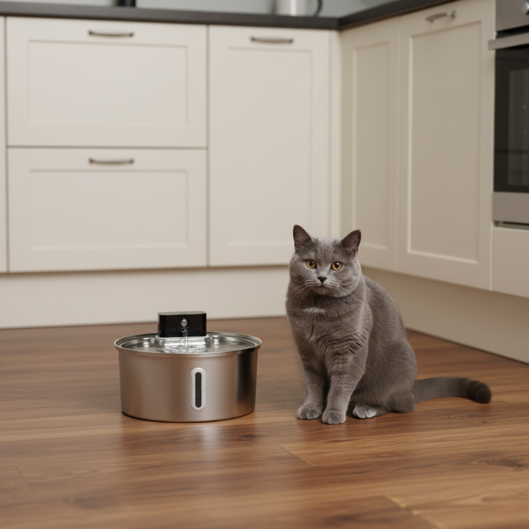 Protect your cat from dehydration and costly emergency vet bills with Loom Oasis