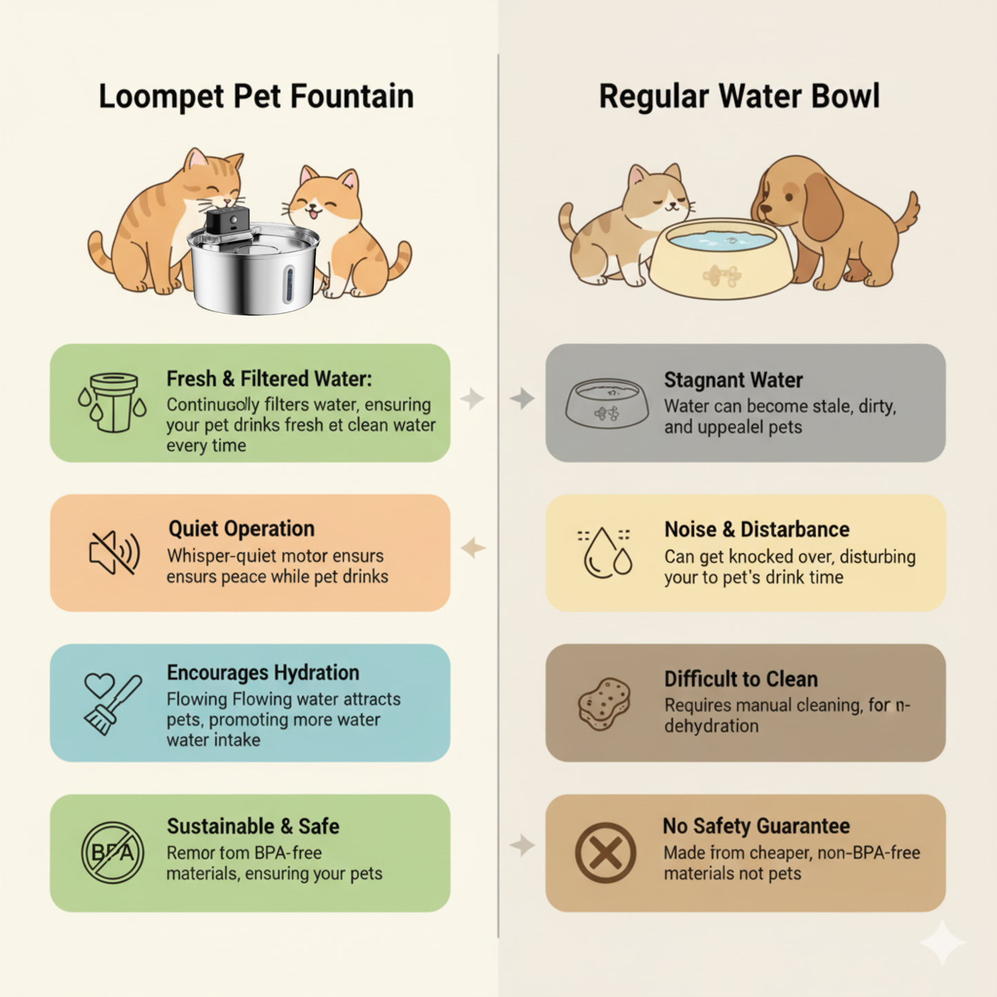 Loom Oasis™ Wireless Pet Fountain