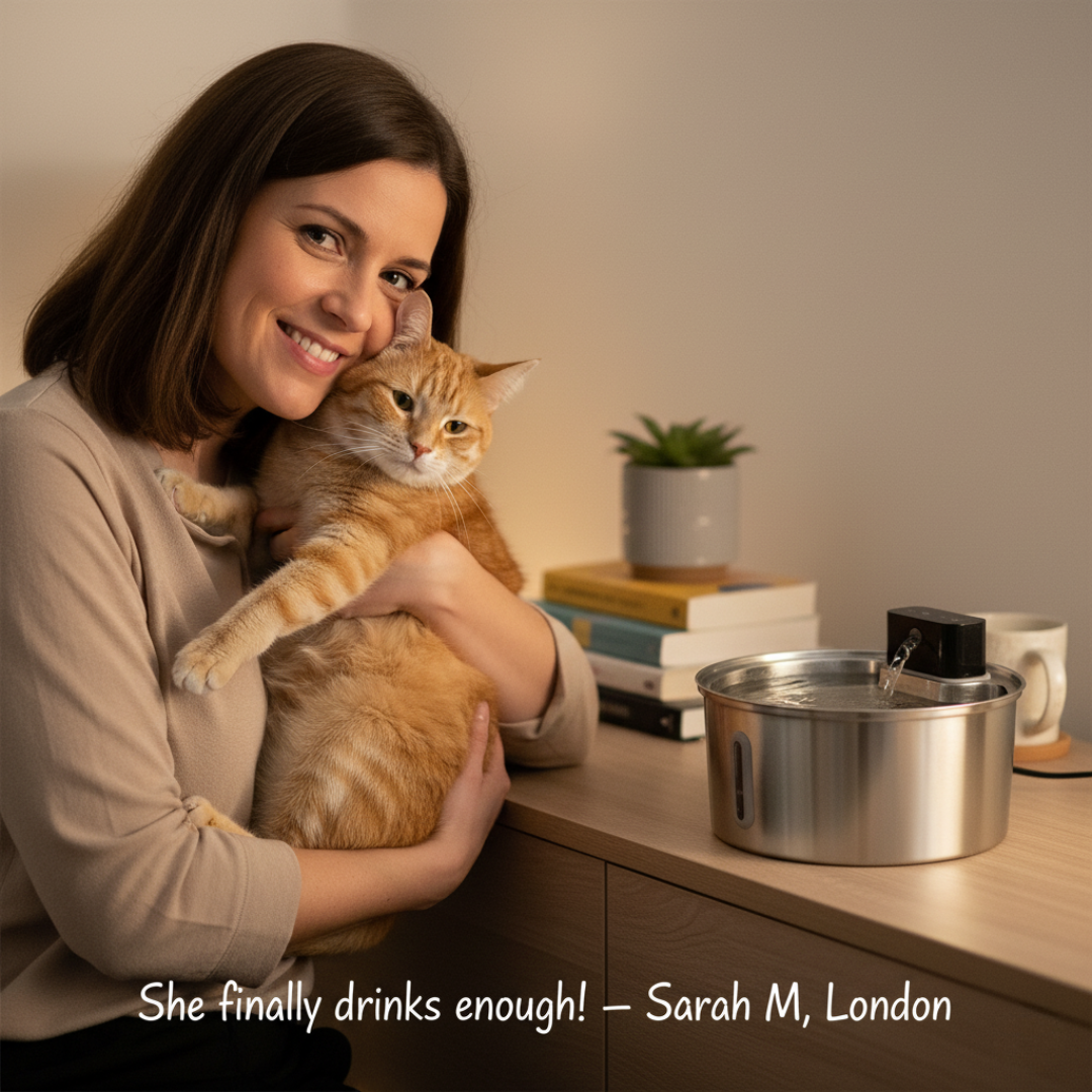 Protect your cat from dehydration and costly emergency vet bills with Loom Oasis