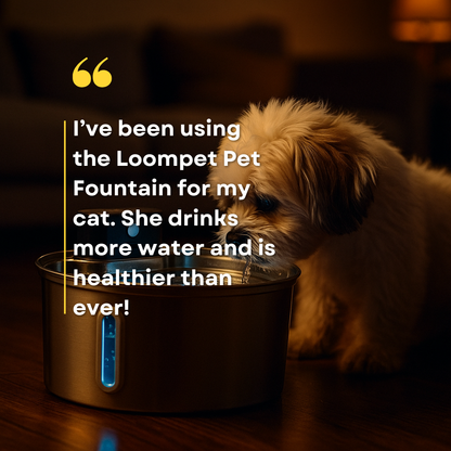 Loom Oasis™ Wireless Pet Fountain